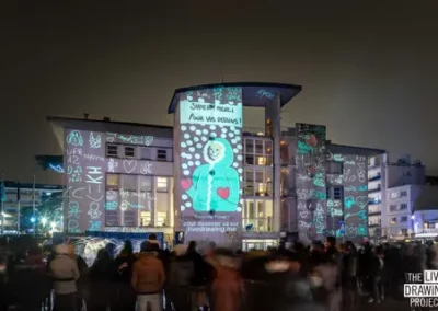 projection de dessin a Bron